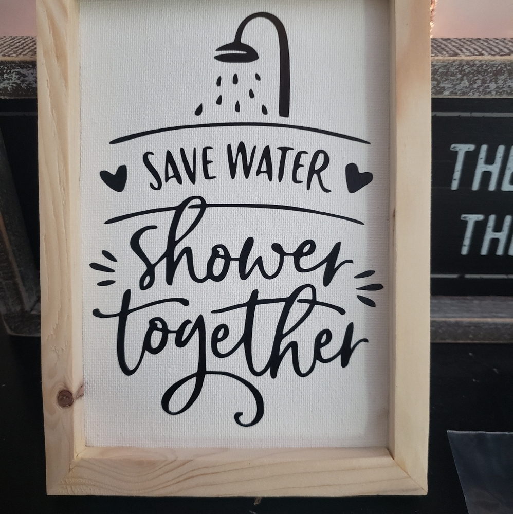 Canvas signs
